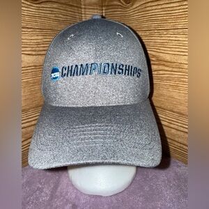 🛷NCAA Championships by Main Gate Gray Adjustable Cap